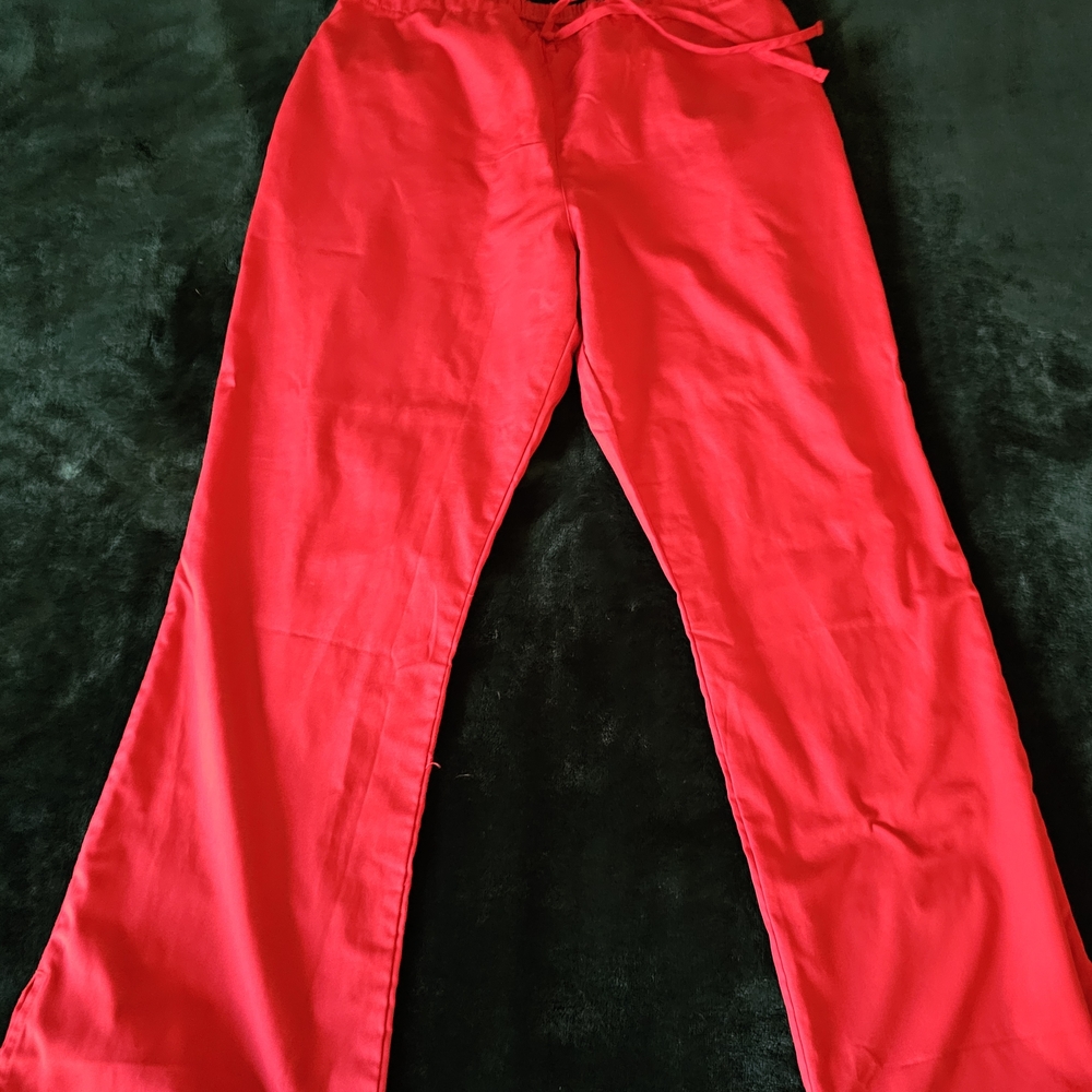 Cherokee Workwear Red Scrub Pants